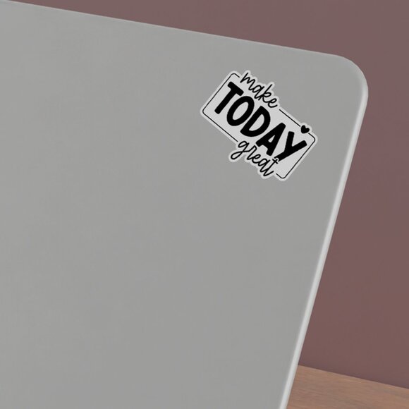 3pc - "Make Today Great" Sticker Pack - Inspirational Motivational Decal - Picture 6 of 9